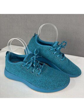 Allbirds Women's Wool Runner Sneakers Thrive Teal size 8 merino wool shoes